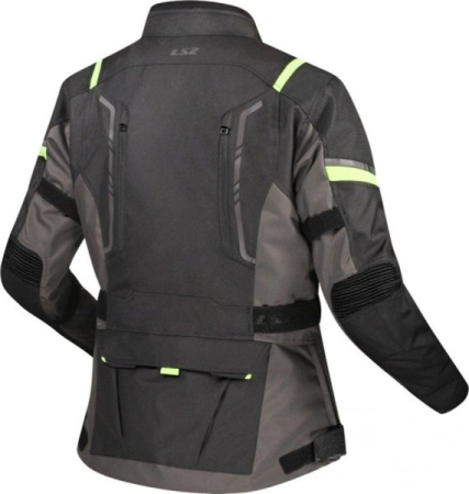 Jacheta LS2 Narvik Lady, gri/negru/galben, marime XL [1]