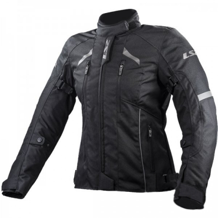 Echipament Strada - Geaca moto LS2 Serra Evo Lady, marime 2XL, culoare negru