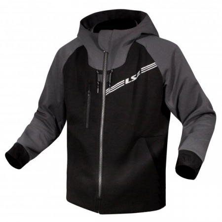 Echipament Strada - Geaca moto LS2 THROTTLE MAN, culoare negru/gri, marime L