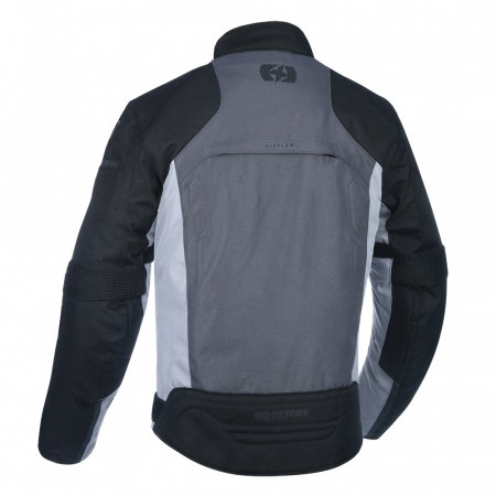 Geaca textila Oxford Delta 1.0, negru/gri/rosu, L [1]