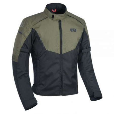 Geci - Geaca textila Oxford Delta 1.0, negru/verde, L