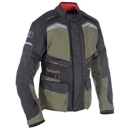 Geci - Geaca textila Oxford Quebec 1.0, verde army, 2XL