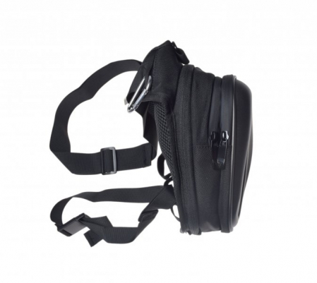 Geanta textila prindere pe picior, WMX, culoare negru [2]