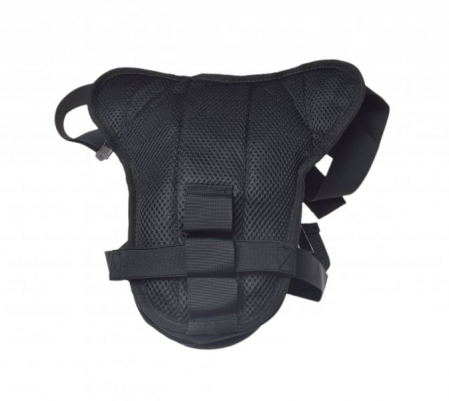 Geanta textila prindere pe picior, WMX, culoare negru [1]