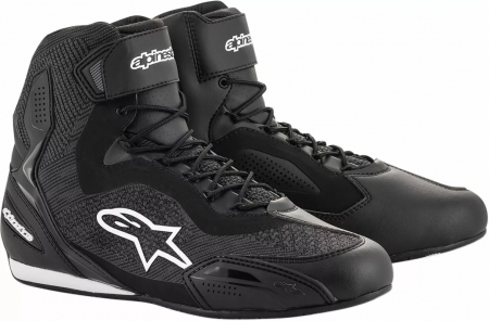 Cizme & Ghete - Ghete Alpinestars Faster-3 Rideknit, culoare negru/alb, marime 43.5