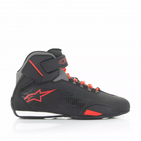 Ghete Alpinestars Sektor, culoare negru/rosu, marime 47 [2]