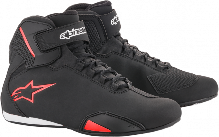 Cizme & Ghete - Ghete Alpinestars Sektor, culoare negru/rosu, marime 42