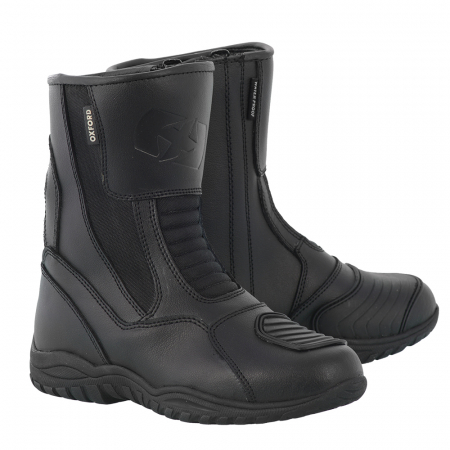 Cizme & Ghete - Ghete moto piele Oxford Hunter Boots, negre, 43