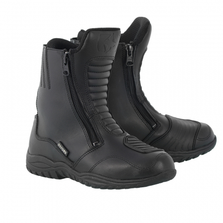 Cizme & Ghete - Ghete moto piele Oxford Warrior, negre, 44