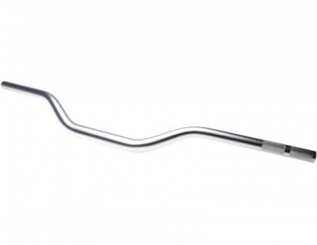 Ghidoane - Ghidon enduro/atv aluminiu, prindere 28,5mm, culoare argintiu, echivalent Renthal H839