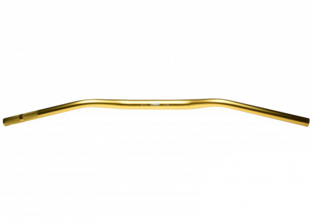 Ghidon enduro/atv aluminiu, prindere 28,5mm, echivalent Renthal H839, culoare auriu [2]