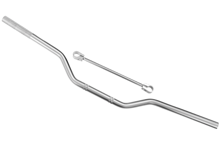 Ghidoane - Ghidon universal, moto naked cross, diametru 22mm, culoare argintiu