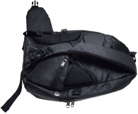 Ghiozdan moto textil LS2, 17L, culoare negru [5]