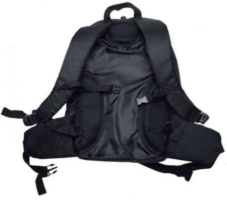 Ghiozdan moto textil LS2, 17L, culoare negru [3]