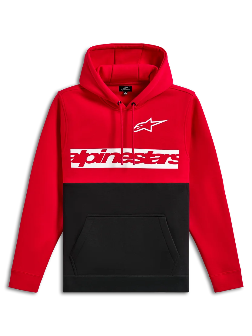 Hanorace - Hanorac Alpinestars Parallel, culoare rosu/negru, marime L