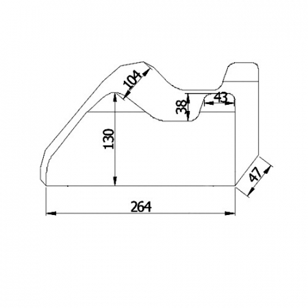 Husa moto JMP, culoare negru, 264 x 104 x 130 [2]