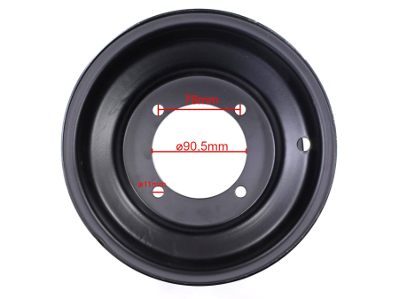 Janta spate ATV 8", 4 prezoane, Atv 150 Diablo, culoare negru [2]