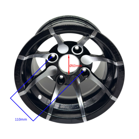 Janta spate aliaj 10inch,Atv Asix 250,interior 60mm [1]