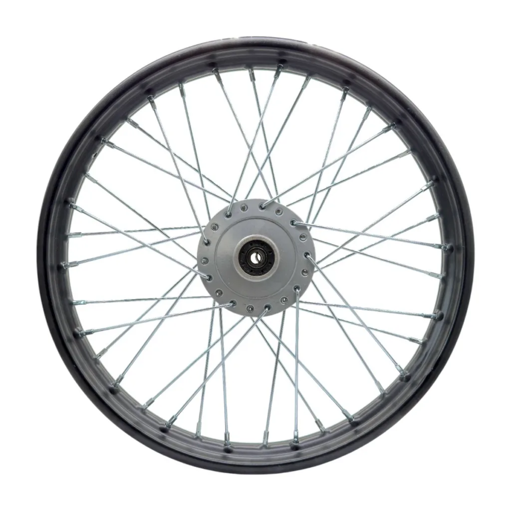 Jante - Janta cross,17″, fata, 110cc, argintiu 12 FI