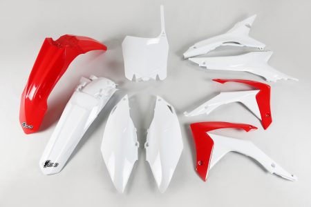 Kit plasticuri - Kit plastice complet Honda CRF 250 2014-2017 / CRF 450 2013-16, culoare originala
