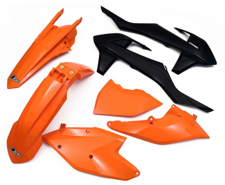 Kit plasticuri - Kit plastice KTM EXC 2017, culoare originala