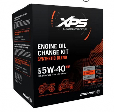 Ulei 4T - Kit schimb ulei sintetic BPR XPS Can-Am 5W40 Rotax 450cc si sub 450cc