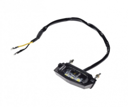 Stop spate/iluminat numar - Lampa LED iluminare numar motor, distanta suruburilor de fixare 45mm