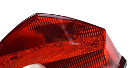 Lampa pozitie si stop, LED, 3 fire, culoare rosu [2]