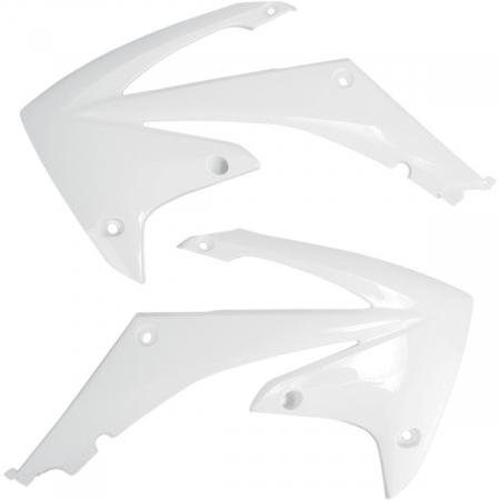 Laterale radiator - Laterale albe radiator Honda CRF450 09-10/CRF250 2010