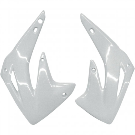 Laterale radiator - Laterale radiator Honda CR85 03/08,albe