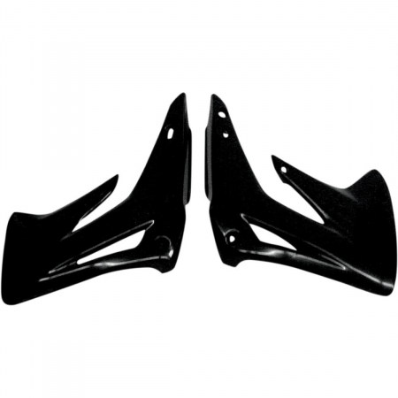 Laterale radiator - Laterale radiator Honda CR85 03/08,negre