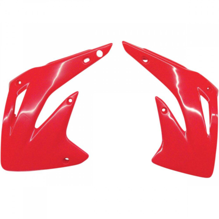 Laterale radiator - Laterale radiator Honda CR85 03/08,rosii