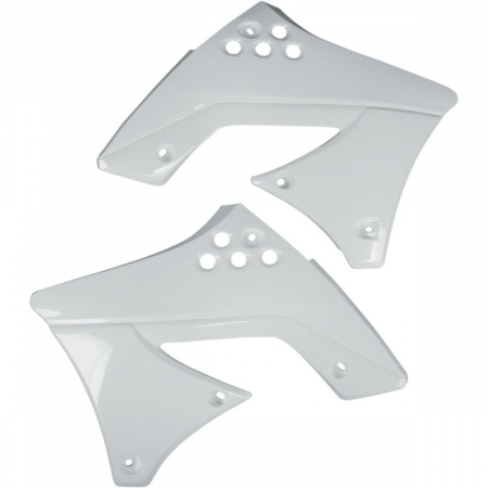 Laterale radiator - Laterale radiator Kawasaki KX 250/ 09-12 cul. alb