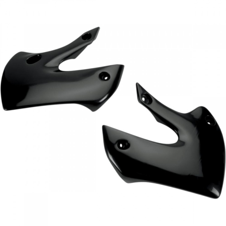Laterale radiator - Laterale radiator Kawasaki KX65/00-18 KLX110/02-09,negre