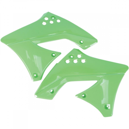 Laterale radiator - Laterale radiator Kawasaki  KXF250/10-11,verde
