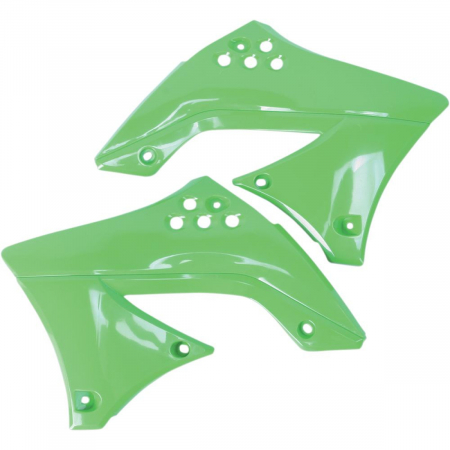 Laterale radiator - Laterale radiator Kawasaki  KXF450/10-11,verde