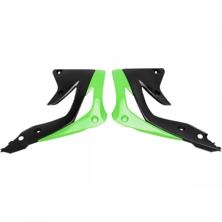 Laterale radiator - Laterale radiator Kawasaki  KXF450/12-15,verde/negru