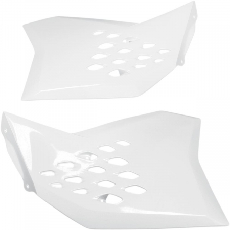 Laterale radiator - Laterale radiator KTM  EXC 2+4T./2008, SX/SXF 2+4 T./07-08, albe