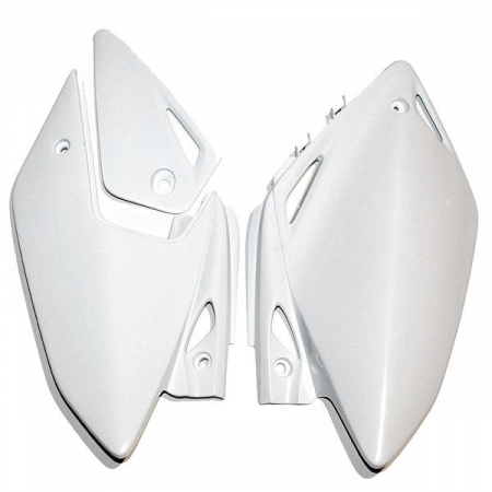 Laterale spate - Laterale spate Honda CRF450X 2005-10, alb