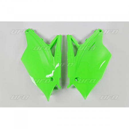 Laterale spate - Laterale spate Kawasaki KXF450/16-18=KXF250/17-18,verde fluorescent
