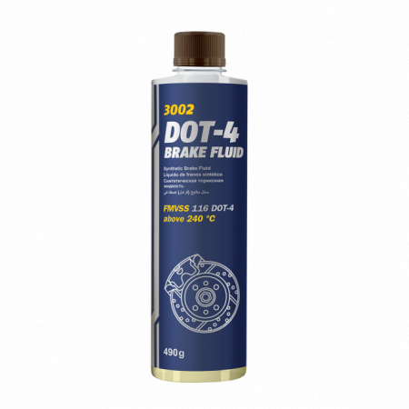 Uleiuri & Intretinere - Lichid de frana DOT-4 SCT Germany, 490g, Mannol