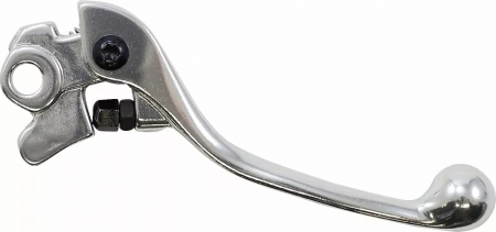 Manete - Maneta frana aluminiu forjat pentru Kawasaki, Suzuki, Yamaha, culoare argintiu