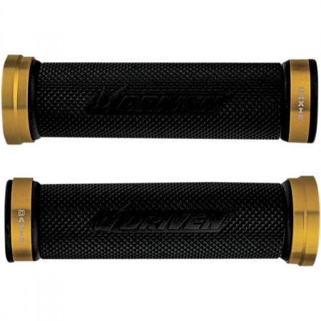 Suspensie Cadru - Mansoane d-axis Driven - capat deschis; ghidon 22mm; L125mm ; Culoare Negru/Auriu
