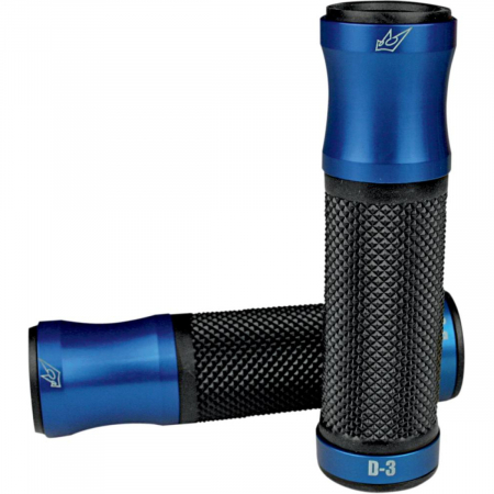 Suspensie Cadru - Mansoane D3 Driven - ghidon 22mm; L125mm ; Culoare Negru/Albastru
