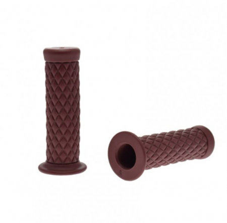 Suspensie Cadru - Mansoane moto, Bobber/Cafe Racer, culoare maro inchis