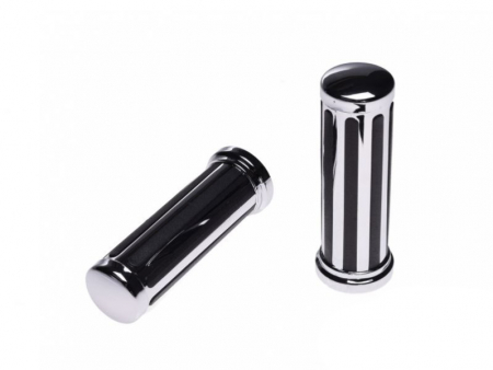 Suspensie Cadru - Mansoane moto din metal, culoare crom/negru