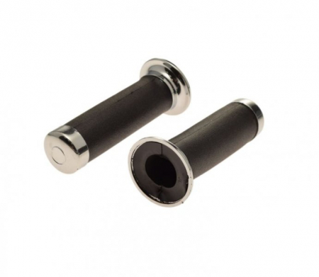 Suspensie Cadru - Mansoane moto metal si cauciuc, capete cromate 038
