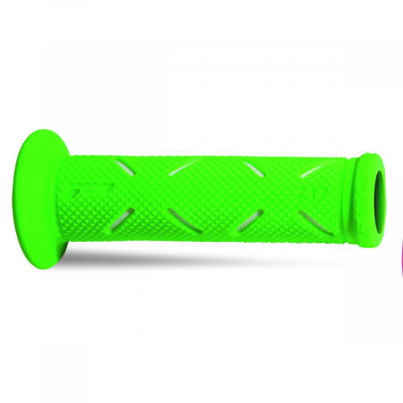 Suspensie Cadru - Mansoane  Progrip 717- capat deschis; ghidon 22mm;  L 122mm Culoare Verde fosforescent