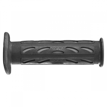 Suspensie Cadru - Mansoane sportbike Progrip - capat deschis; ghidon 22mm; L 125mm Culoare Negru/Gri