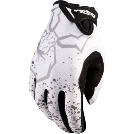 Manusi - Manusi atv/cross copii MooseRacing, culoare alb/negru, marime M